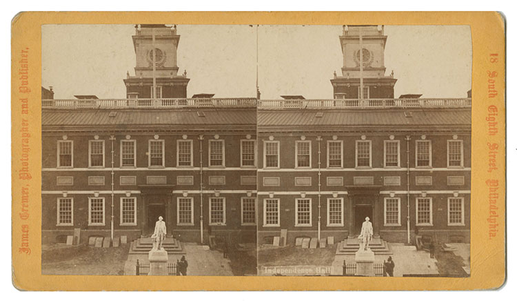 James Cremer, Independence Hall, ca. 1873.